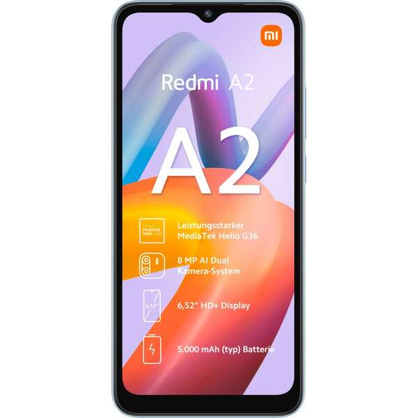 XIAOMI Redmi A2 2GB/32GB Light Blue MZB0DX6EU