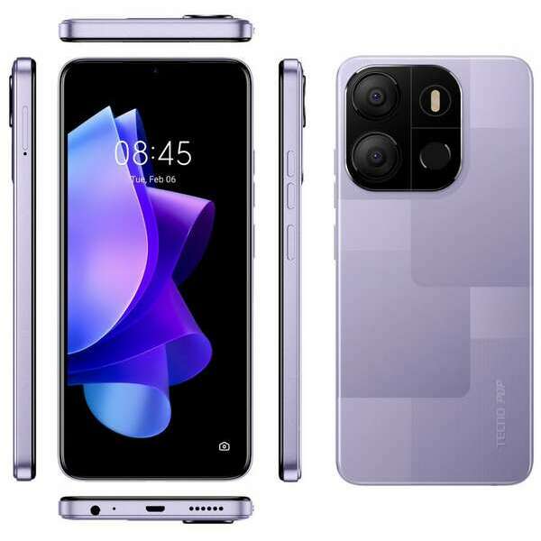 TECNO POP 7 2/64Gb Nebula Purple