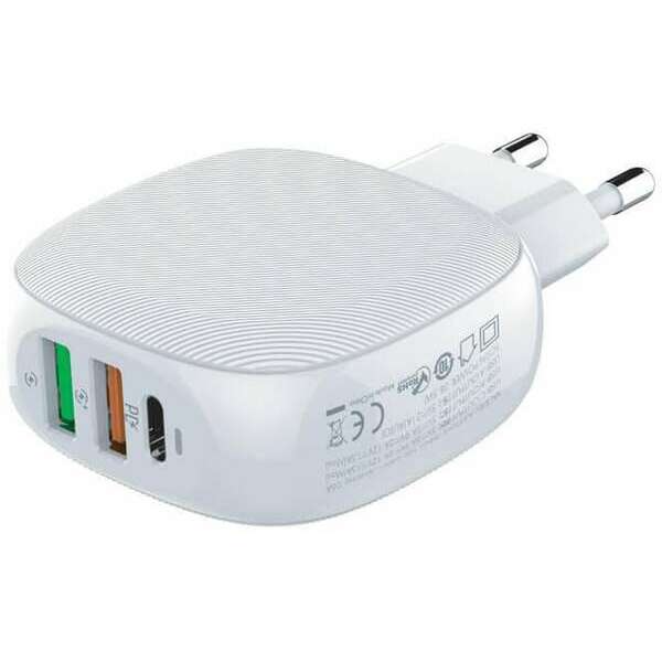 MOYE Voltaic USB Charger PD Type-C QC 3.0 28.5W White