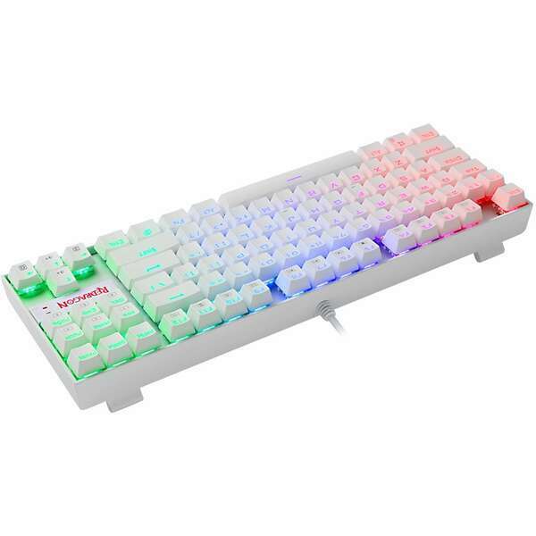 REDRAGON Kumara K552-RGB Mechanical White- Red Switch