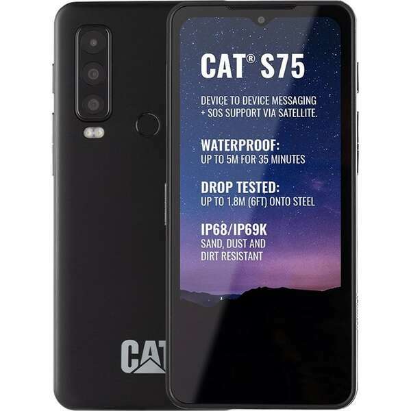 CAT S75 6GB/128GB Black