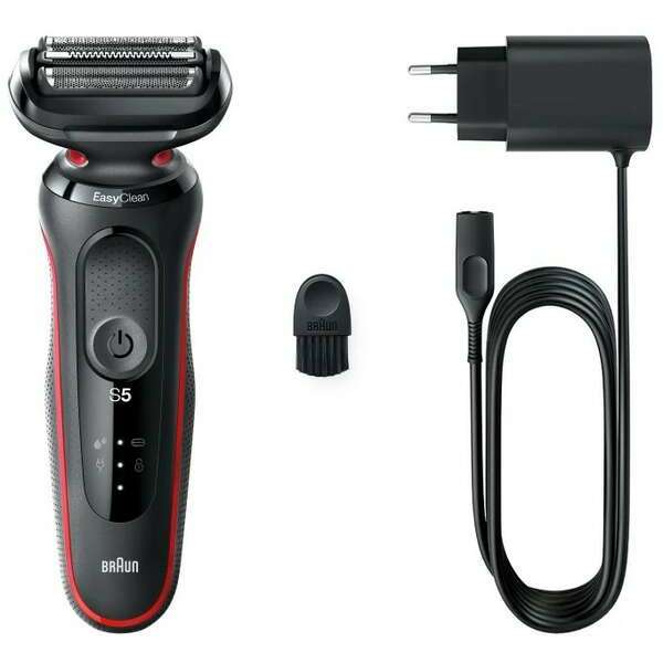 BRAUN S5 MHR SHAVERS 51-R1000S  RED 1CT