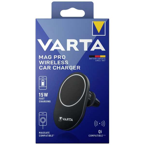 VARTA Mag Pro Wireless Car Charger Box