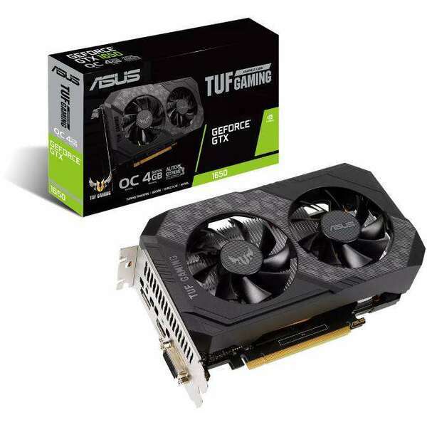 ASUS nVidia GeForce GTX 1650 4GB 128bit TUF-GTX1650-O4GD6-P-V2-GAMING
