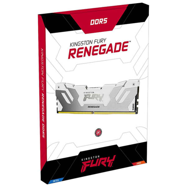 KINGSTON DIMM DDR5 16GB 6000MT/s KF560C32RW-16 FURY Renegade White