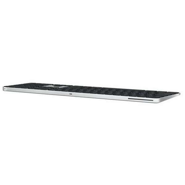 APPLE Magic Keyboard w Touch ID and Numeric Keypad - Black Keys - International English mmmr3z/a