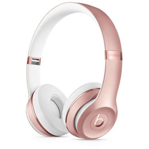 APPLE Beats Solo3 Wireless Headphones - Rose Gold mx442zm/a