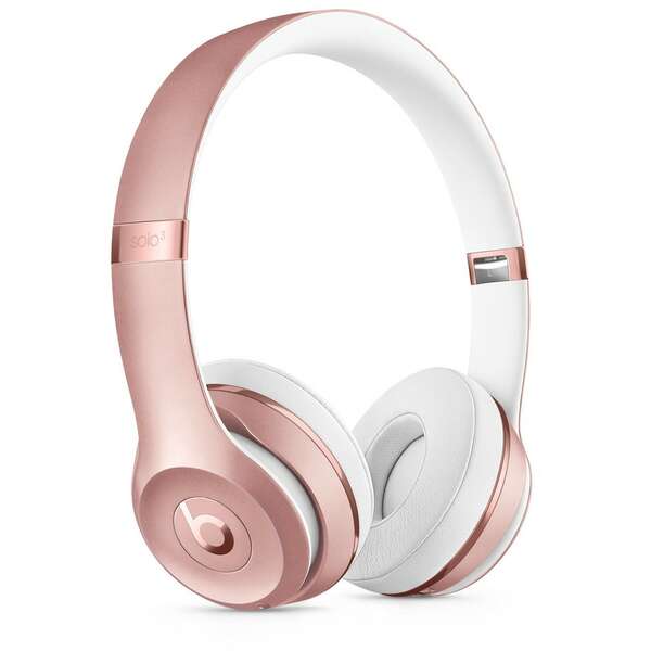 APPLE Beats Solo3 Wireless Headphones - Rose Gold mx442zm/a