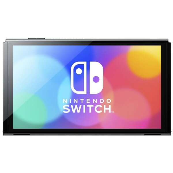 NINTENDO Switch Console (OLED Model) Neon Red and Blue