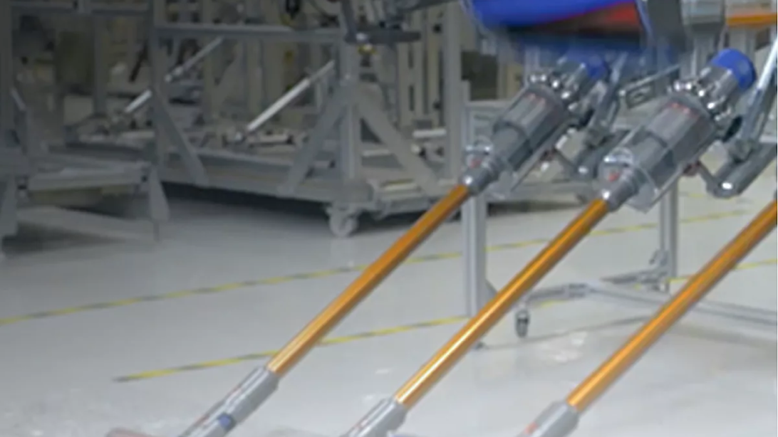 Dyson testiranje uređaja u laboratoriji