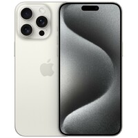 APPLE iPhone 15 Pro Max 1TB White Titanium mu7h3sx / a