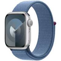 APPLE Watch S9 GPS 41mm Silver Alu Case with Winter Blue Sport Loop mr923se/a