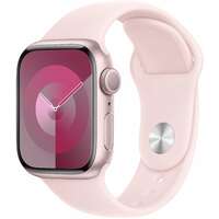 APPLE Watch S9 GPS 41mm Pink Alu Case with Light Pink Sport Band - S/M mr933se/a