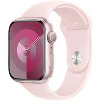 APPLE Watch S9 GPS 45mm Pink Alu Case with Light Pink Sport Band - M / L mr9h3se / a