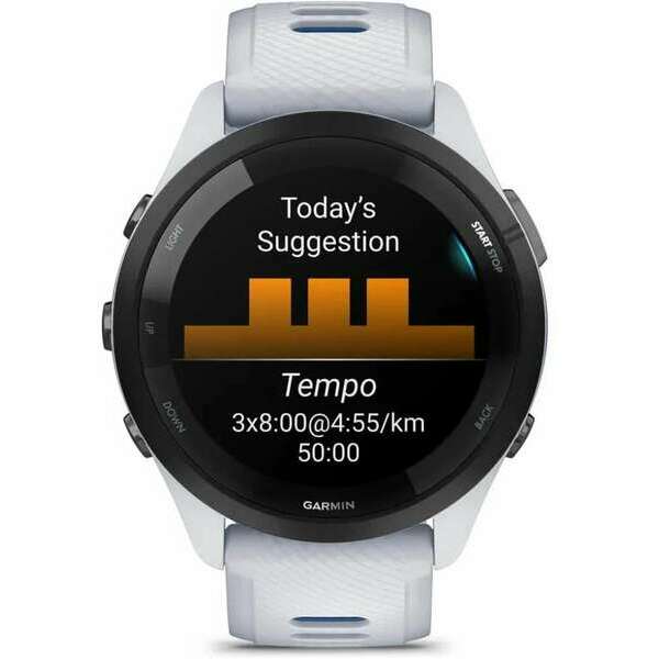 GARMIN Forerunner 265 Whitestone tidal blue