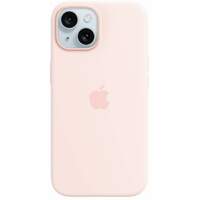 APPLE iPhone 15 Silicone Case with MagSafe - Light Pink mt0u3zm / a