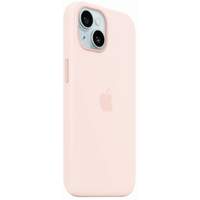 APPLE iPhone 15 Silicone Case with MagSafe - Light Pink mt0u3zm/a