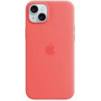 APPLE iPhone 15 Plus Silicone Case with MagSafe - Guava mt163zm/a