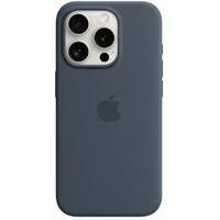 APPLE iPhone 15 Pro Silicone Case with MagSafe - Storm Blue mt1d3zm / a
