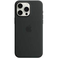 APPLE iPhone 15 Pro Max Silicone Case with MagSafe - Black mt1m3zm / a