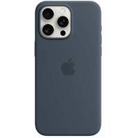 APPLE iPhone 15 Pro Max Silicone Case with MagSafe - Storm Blue mt1p3zm/a