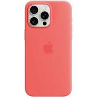 APPLE iPhone 15 Pro Max Silicone Case with MagSafe - Guava mt1v3zm / a