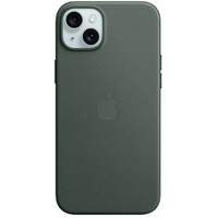 APPLE iPhone 15 Plus FineWoven Case with MagSafe - Evergreen mt4f3zm/a