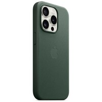 APPLE iPhone 15 Pro FineWoven Case with MagSafe - Evergreen mt4u3zm/a