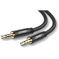 UGREEN AV112 AUX kabl 3.5mm 1m gold crni