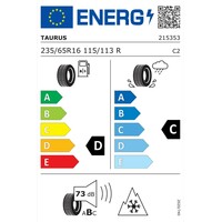 TAURUS 235/65R16C 115/113R 201 zim