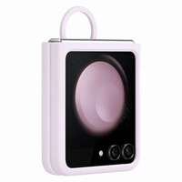 SAMSUNG Galaxy Z Flip5 Silicone Case with Ring Lavender EF-PF731-TVE