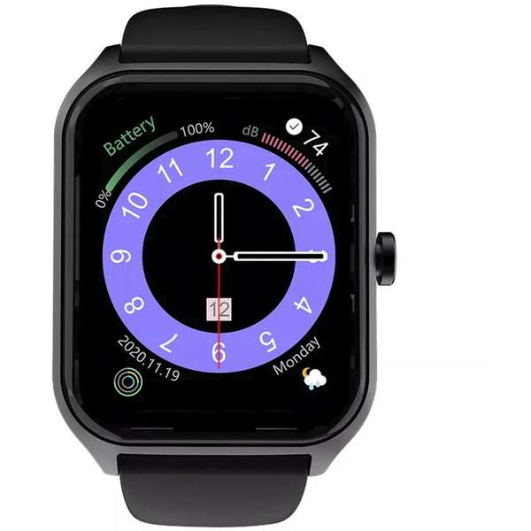 HIFUTURE Smart Watch Ultra 2 Pro Black + Grey band