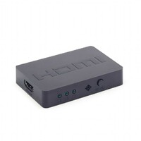 GEMBIRD HDMI interface SWITCH, 3 ports, remote