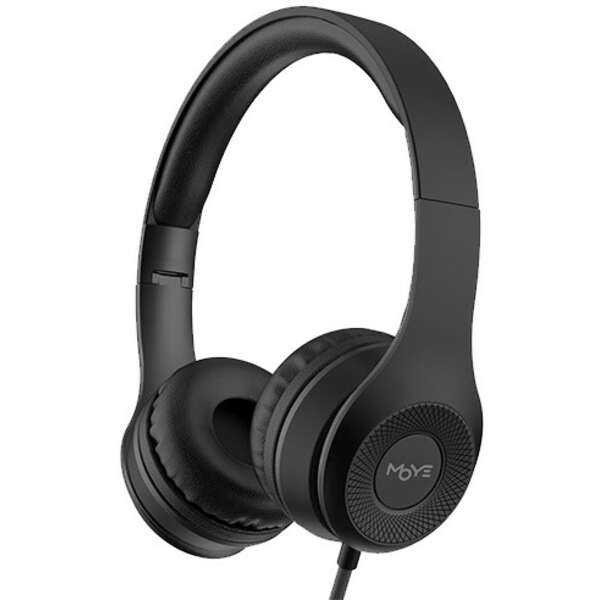 MOYE Enyo Foldable Headphones with MIC Black