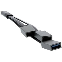 TNB TCM3USBF RAZDELNIK USB-C NA USB-A X3, DIZAJN ALU