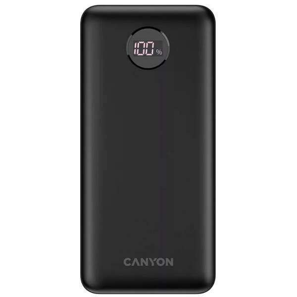 CANYON Power Bank 20000mAh 20W Black CNE-CPB2002B