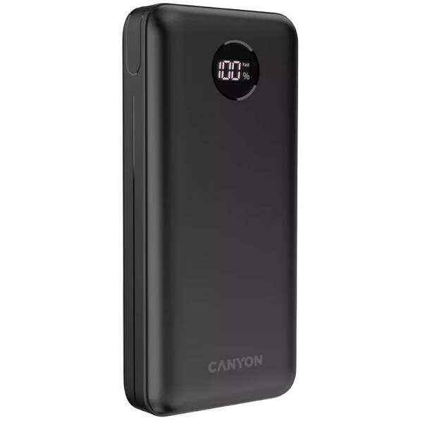 CANYON Power Bank 20000mAh 20W Black CNE-CPB2002B