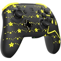 PDP Nintendo Switch Wireless Controller Rematch - Super Star Glow In The Dark