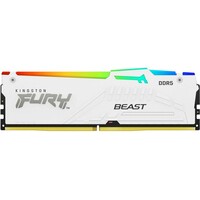 KINGSTON DIMM DDR5 32GB 5200MT/s KF552C40BWA-32 Fury Beast RGB White XMP