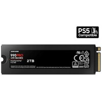 SAMSUNG 2TB M.2 NVMe MZ-V9P2T0CW 990 Pro Series Heatsink SSD