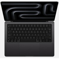 APPLE 14-inch MacBook Pro: Apple M3 Pro chip with 11-core CPU and 14-core GPU, 512GB SSD - Space Black mrx33cr/a