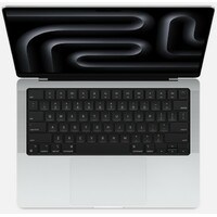 APPLE 14-inch MacBook Pro: Apple M3 Pro chip with 11-core CPU and 14-core GPU, 512GB SSD - Silver mrx63ze/a