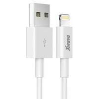 X WAVE USB kabl /USB 2.0 (tip A ) - LIGHTNING( za iPHONEkompatibilni) /duzina 2m/3A/beli pvc