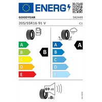 GOODYEAR 205/55R16 91V EFFIGRIP PERF 2 let