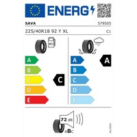 SAVA 225/40R18 92Y INTENSA UHP 2 let