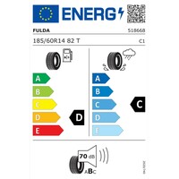 FULDA 185/60R14 82T ECOCONTROL let