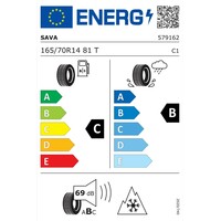 SAVA 165/70R14 81T ALL WEATHER