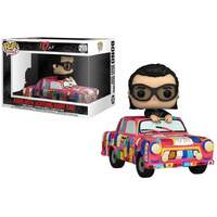 FUNKO POP Ride SUPDLX: U2-AB Car  / w Bono