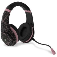 4GAMERS PS4 Rose Gold Edition Stereo Gaming Headset - Abstract Black