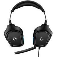 LOGITECH G432 7.1 LEATHERETTE BK/BL 981-000770